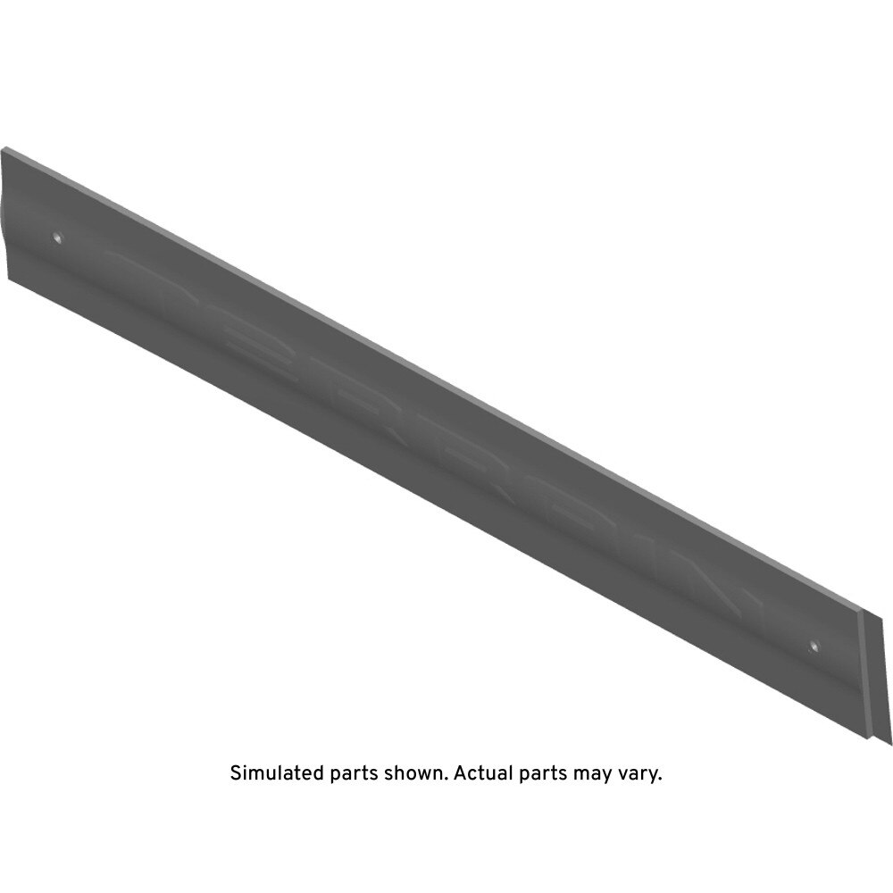 GM Genuine Parts Exterior Bright Chrome Front Driver Side Door Vehicle Name Plate