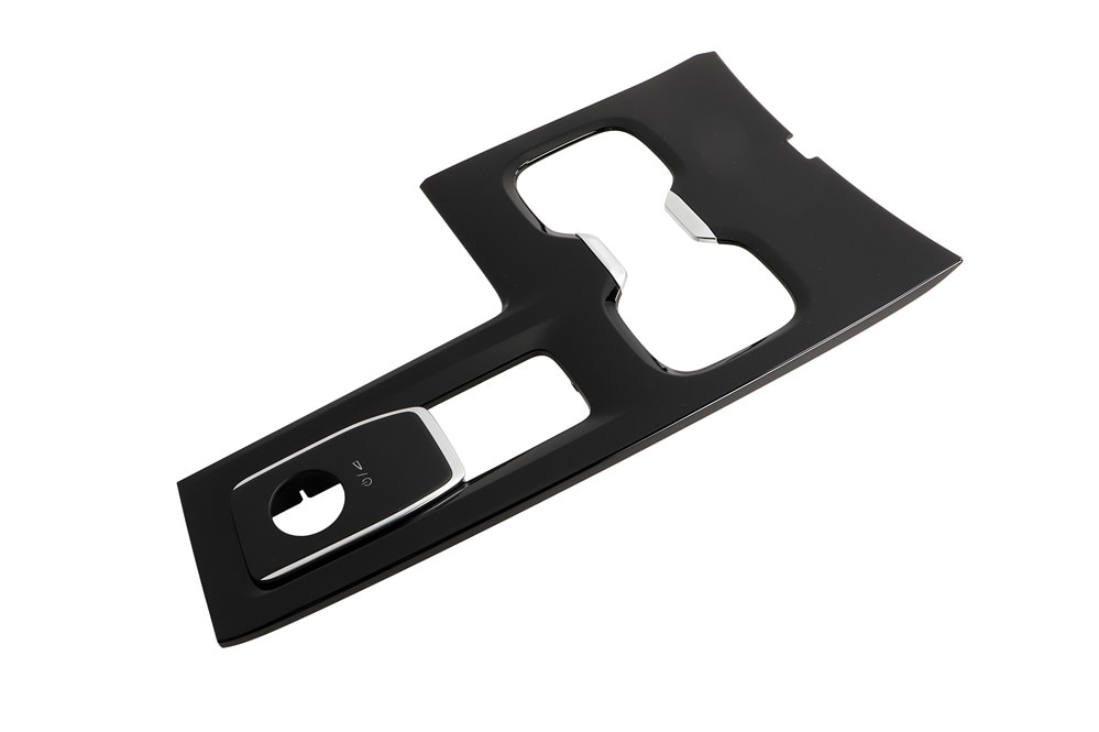 GM Genuine Parts Piano Black Front Floor Console Trim Plate