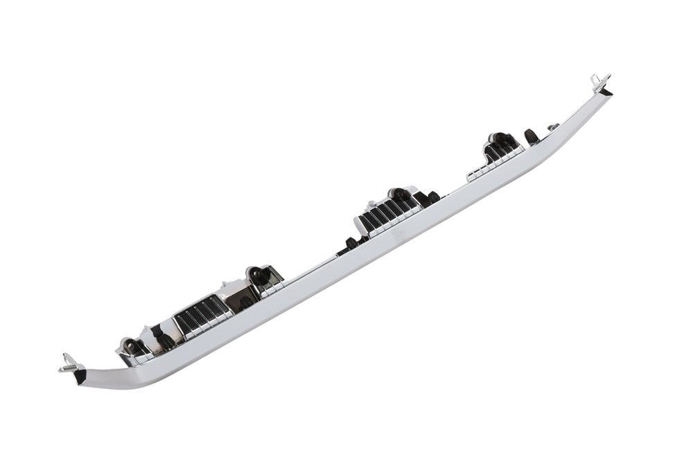 GM Genuine Parts Galvano Silver Instrument Panel Air Outlet Bezel