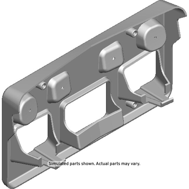 GM Genuine Parts Front License Plate Bracket