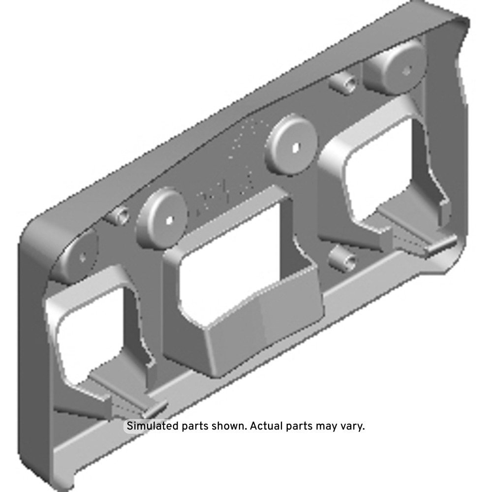 GM Genuine Parts Front License Plate Bracket