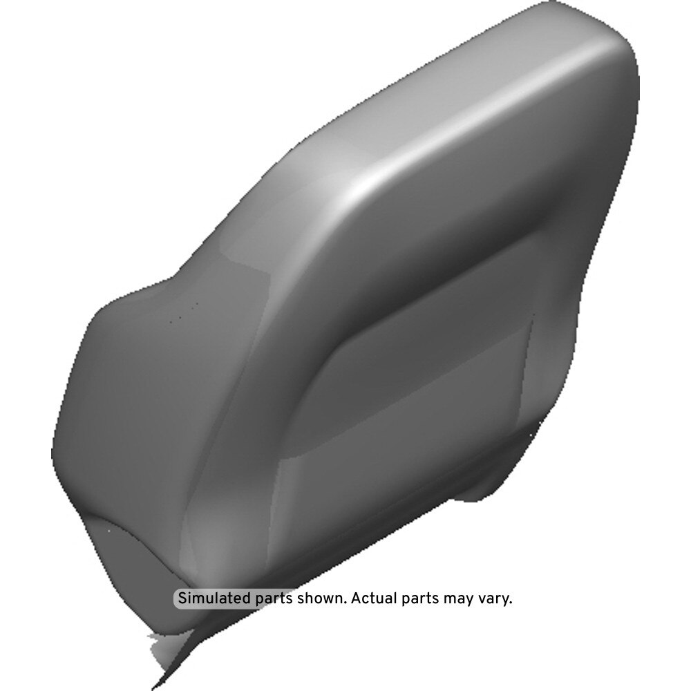 GM Genuine Parts Backen Black Front Passenger Side Seat Back Cover