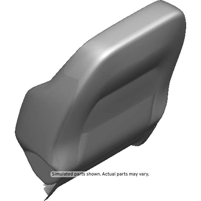GM Genuine Parts Backen Black Front Passenger Side Seat Back Cover