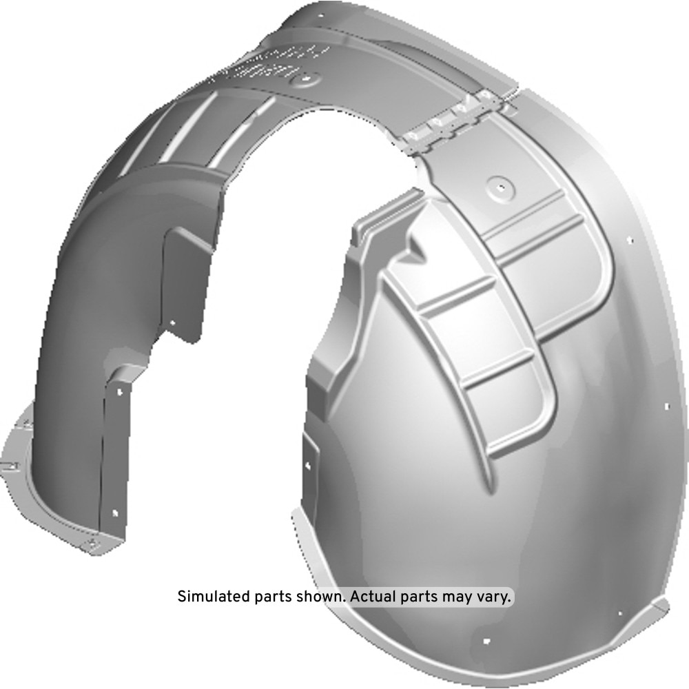 GM Genuine Parts Front Passenger Side Wheelhouse Liner
