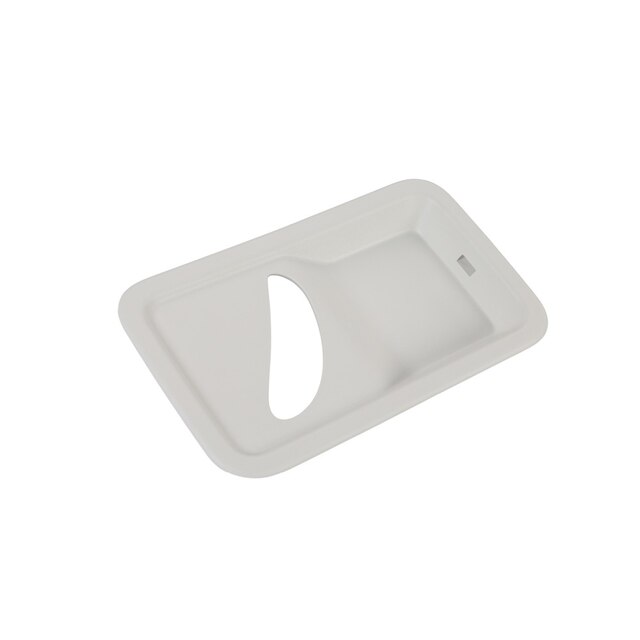 GM Genuine Parts Sheer Gray Rear Seat Center Belt Opening Bezel