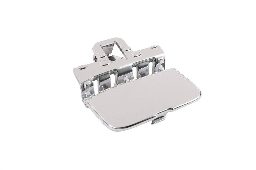GM Genuine Parts Galvano Silver Front Bumper Fascia Tow Eye Access Hole Cover