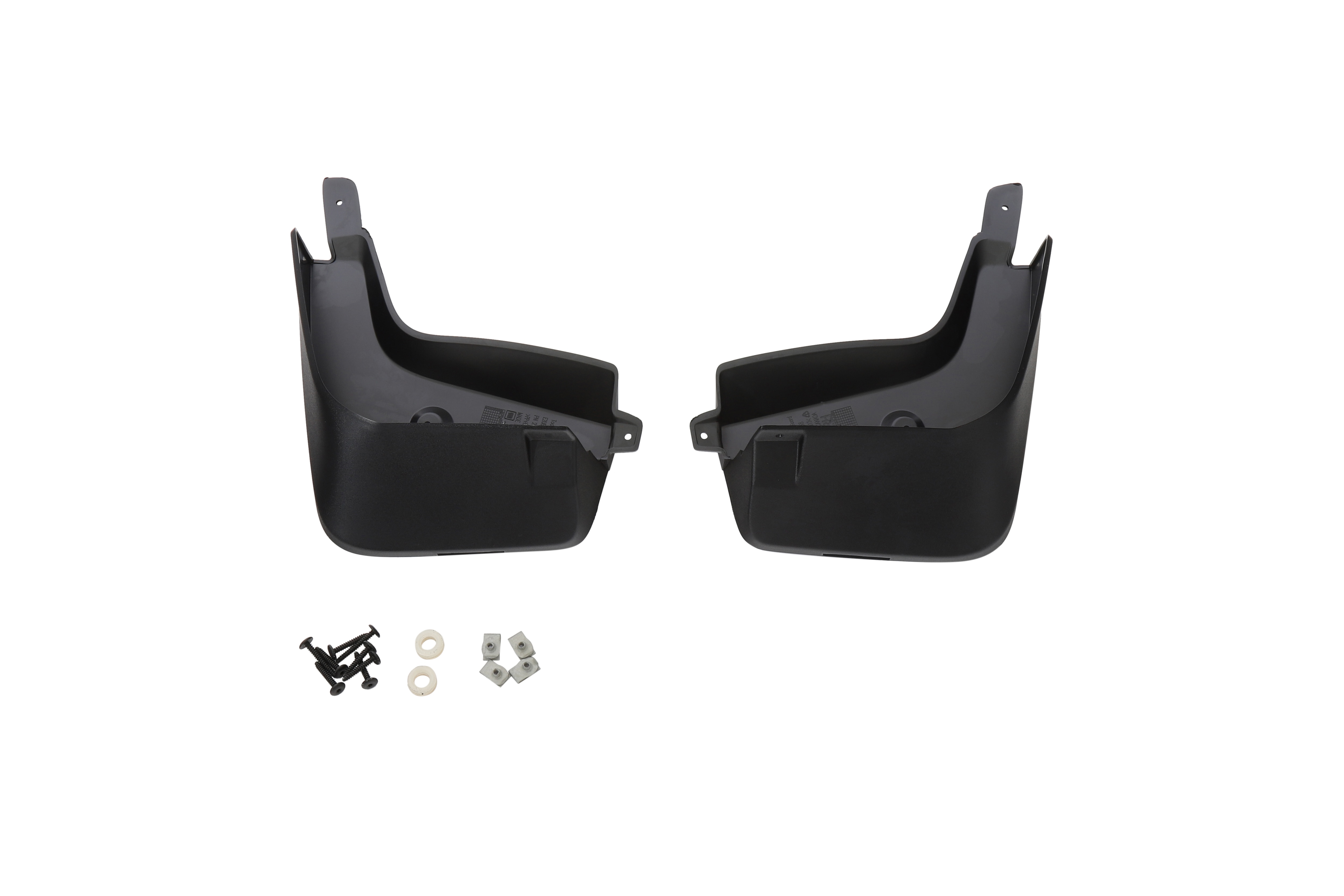Rear Splash Guards Molded in Black