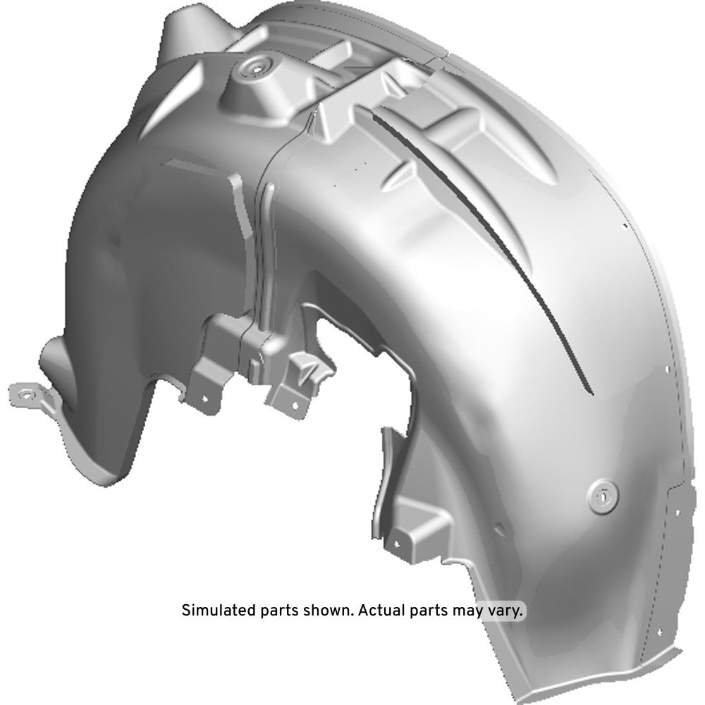 GM Genuine Parts Rear Passenger Side Wheelhouse Liner