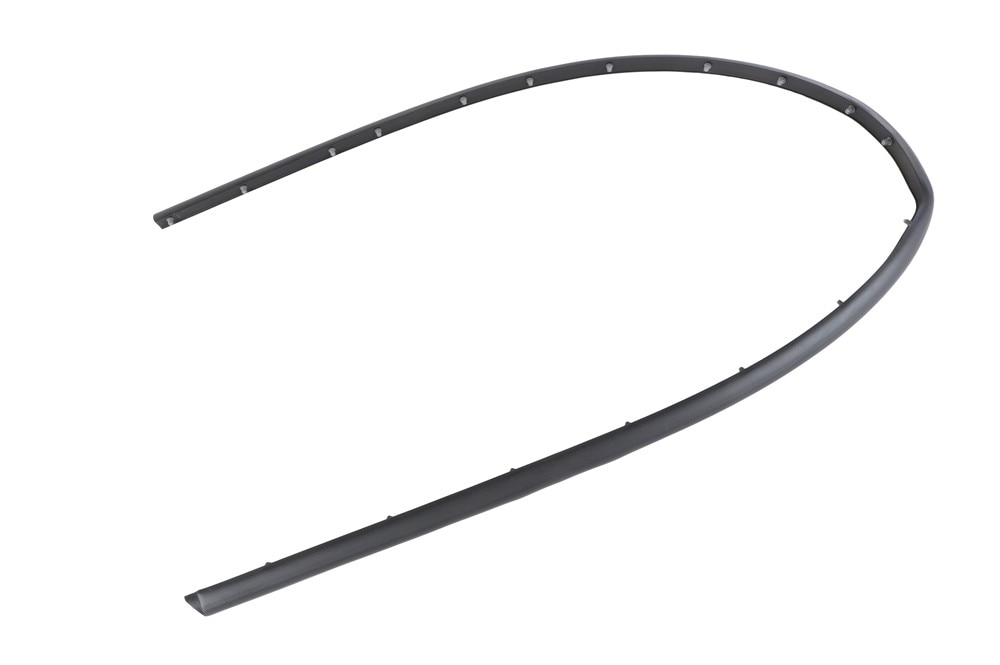 GM Genuine Parts Front and Rear Driver Side Door Lower Auxiliary Weatherstrip
