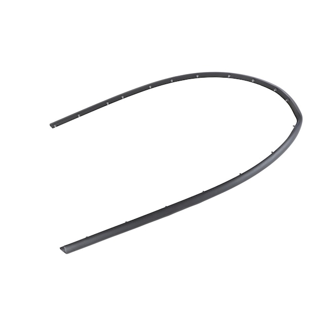 GM Genuine Parts Front and Rear Driver Side Door Lower Auxiliary Weatherstrip