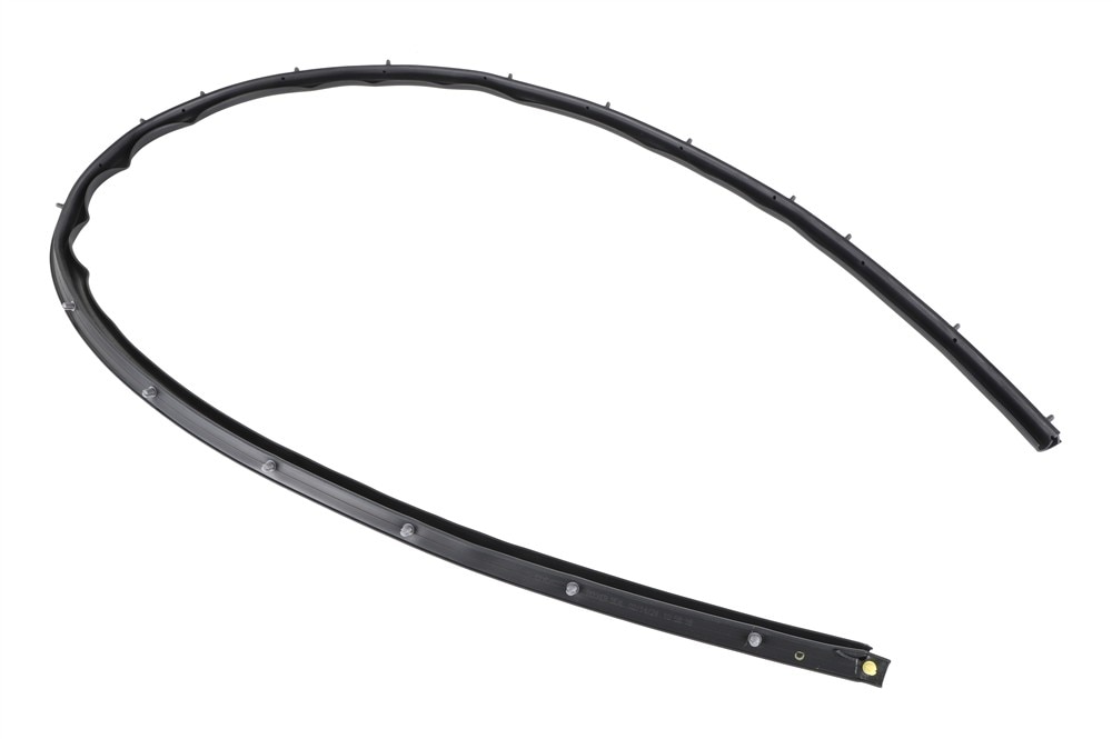 GM Genuine Parts Front and Rear Passenger Side Door Lower Auxiliary Weatherstrip