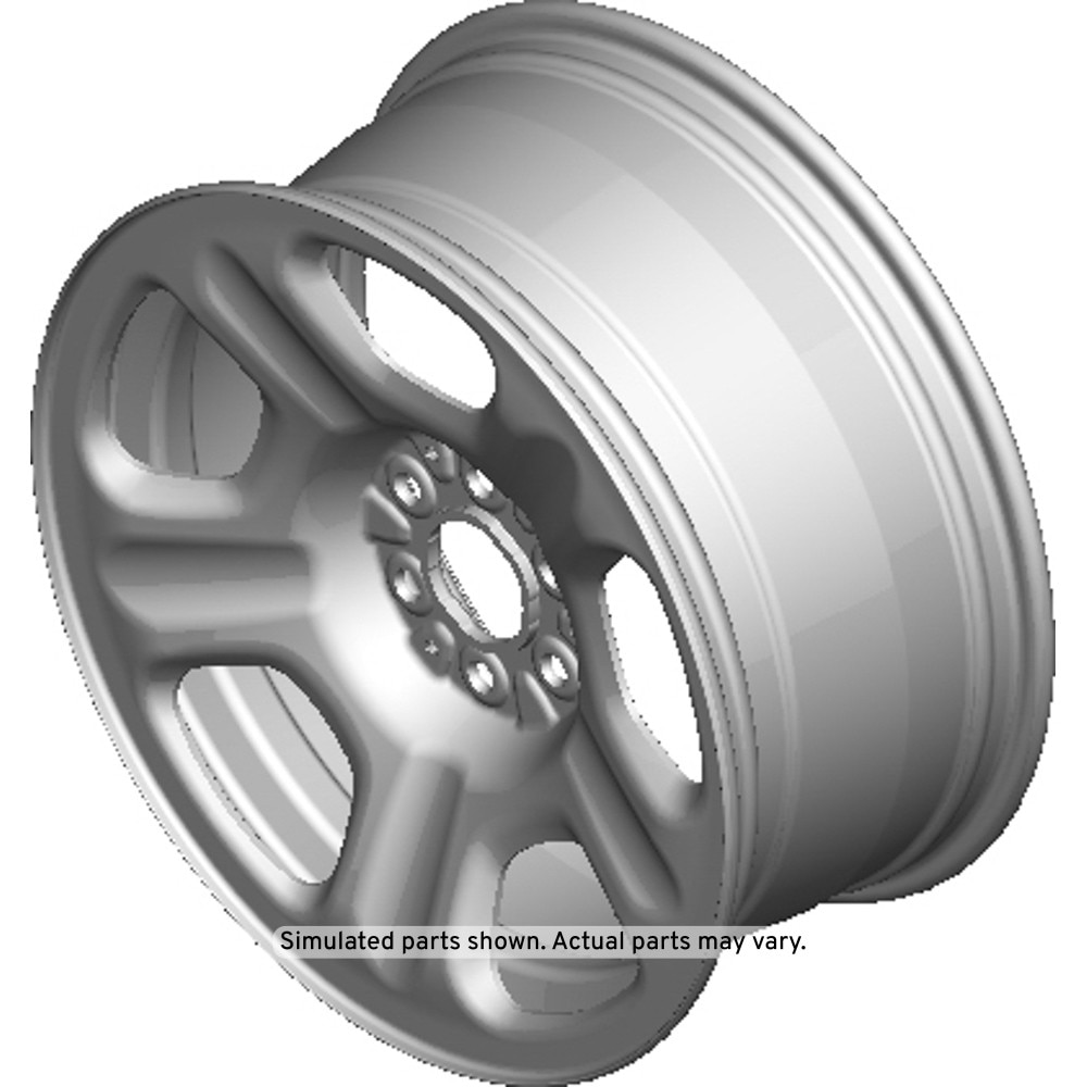 GM Genuine Parts Black High Gloss Front and Rear Wheel