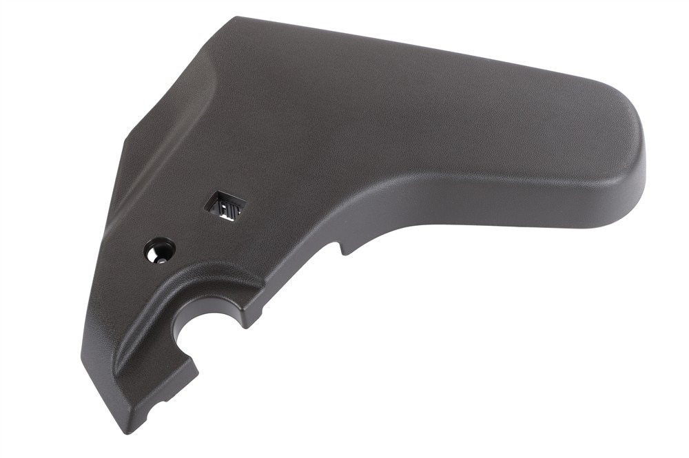 GM Genuine Parts Very Dark Atmosphere Rear Passenger Side Seat Outer Hinge Finish Cover