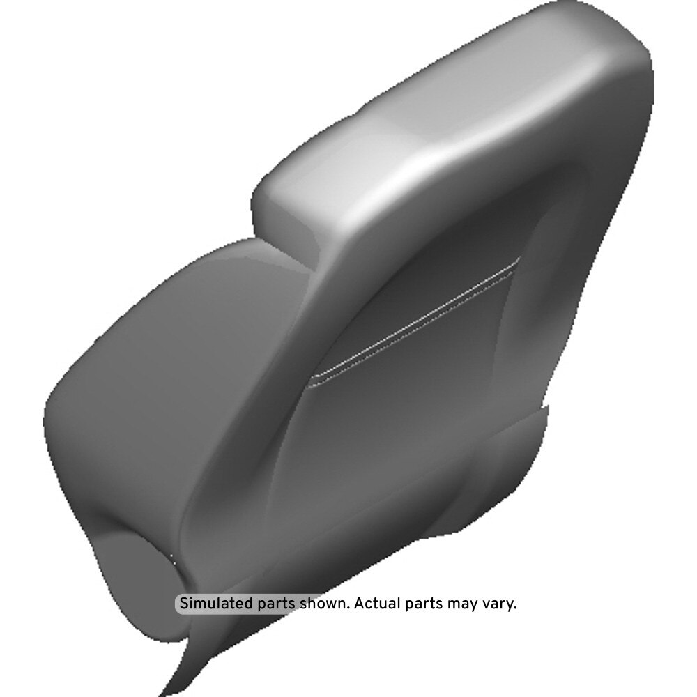 GM Genuine Parts Jet Black Front Passenger Side Seat Back Cover