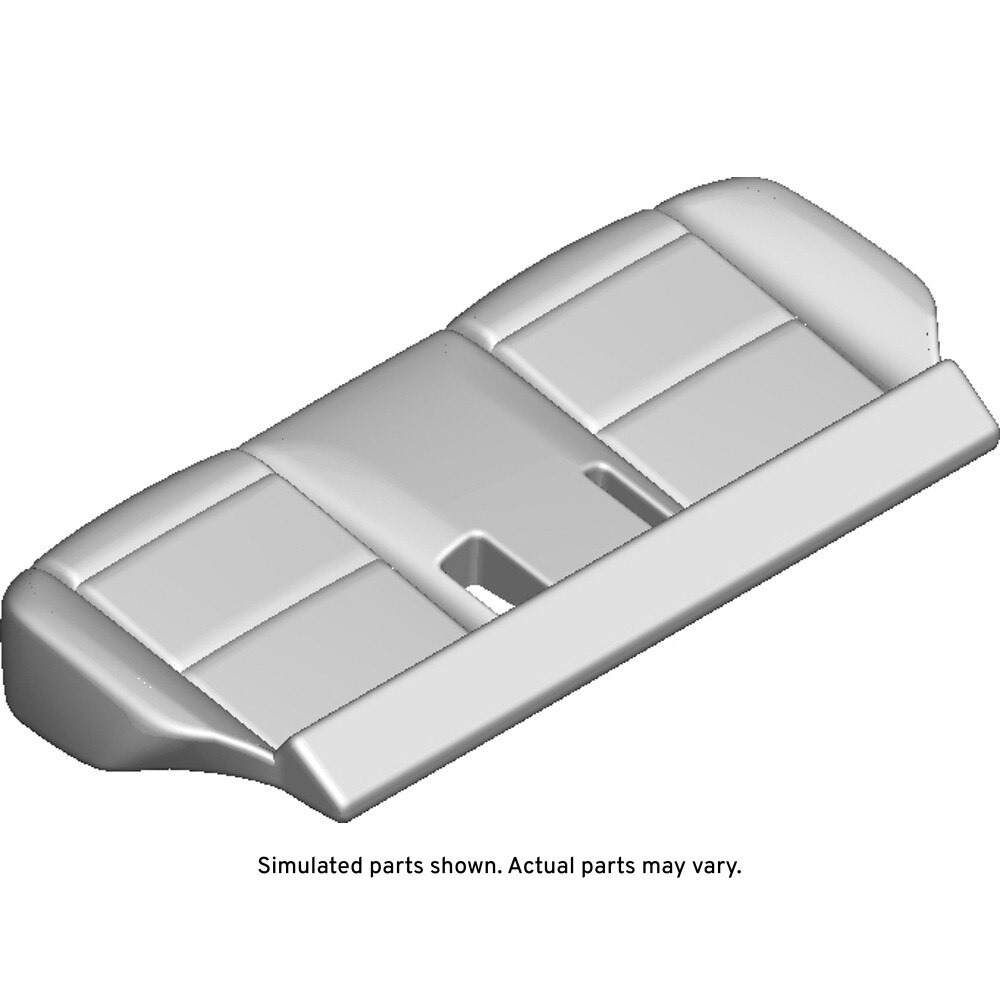 GM Genuine Parts Jet Black Rear Seat Cushion Cover
