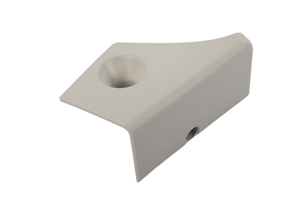 GM Genuine Parts Sheer Gray Rear Driver Side Seat Frame Inner Finish Cover