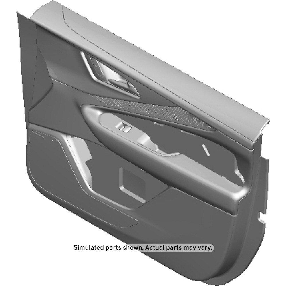 GM Genuine Parts Orange Ignition Front Passenger Side Door Trim
