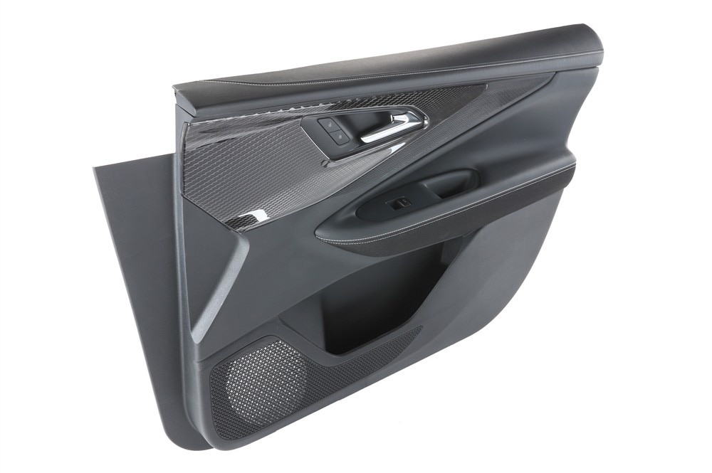 GM Genuine Parts Sky Cool Gray Front Passenger Side Door Trim