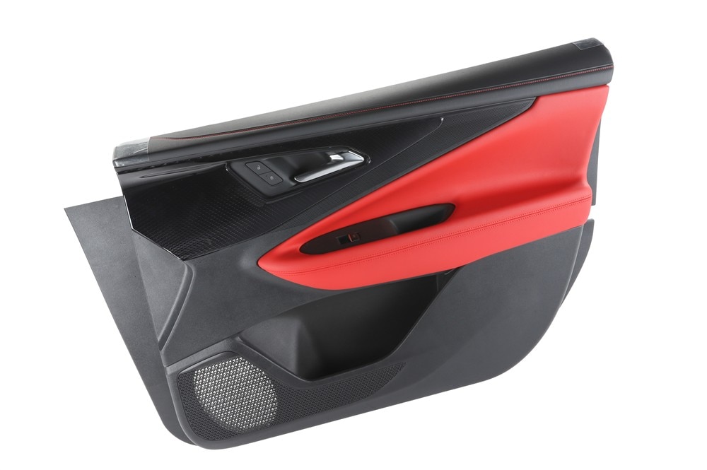 GM Genuine Parts Torch Red Front Passenger Side Door Trim