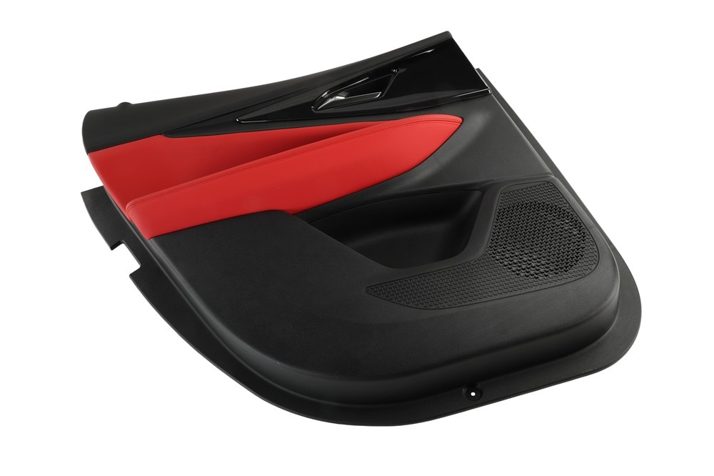 GM Genuine Parts Torch Red Rear Driver Side Door Trim