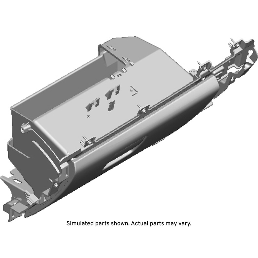 GM Genuine Parts Medium Ash Gray Instrument Panel Compartment