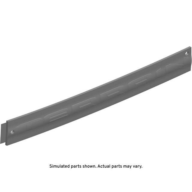 GM Genuine Parts Exterior Bright Chrome Liftgate Vehicle Name Plate