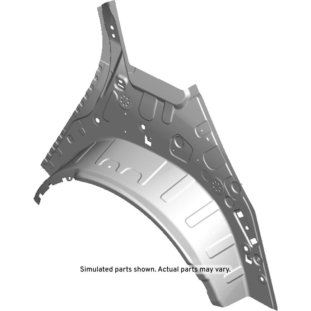 GM Genuine Parts Quarter Inner Driver Side Panel