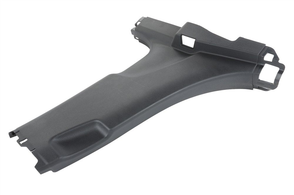 GM Genuine Parts Backen Black Passenger Side Center Pillar Lower Trim Panel