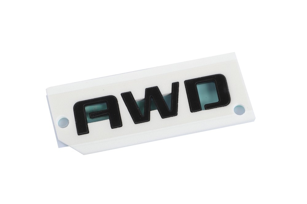 GM Genuine Parts Liftgate Transmission Name Plate