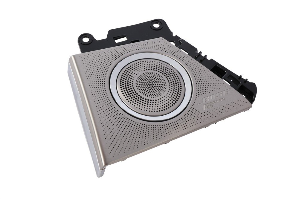GM Genuine Parts Luminary Stainless Radio Rear Passengers Side Door Upper Speaker Grille