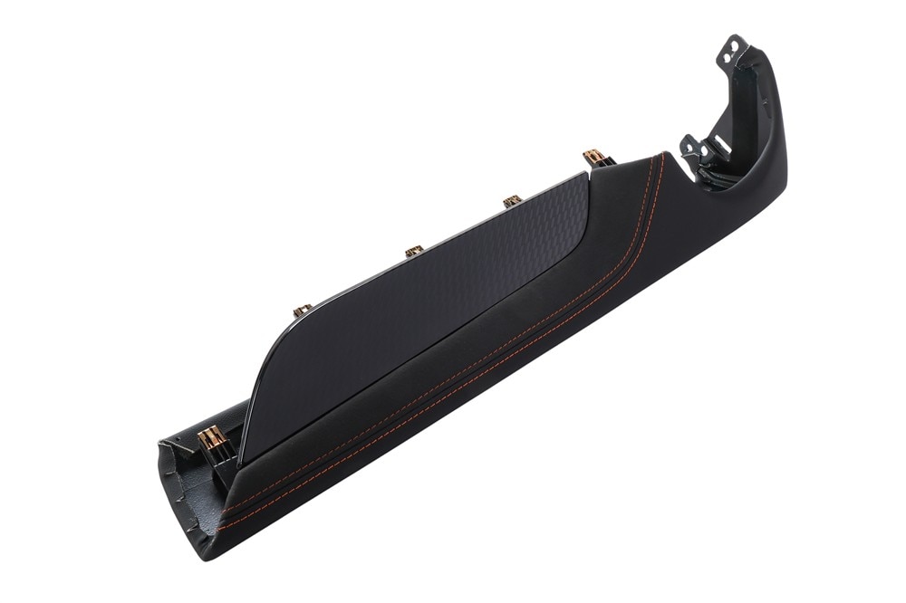 GM Genuine Parts Backen Black Passenger Side Instrument Panel Lower Trim Plate Applique
