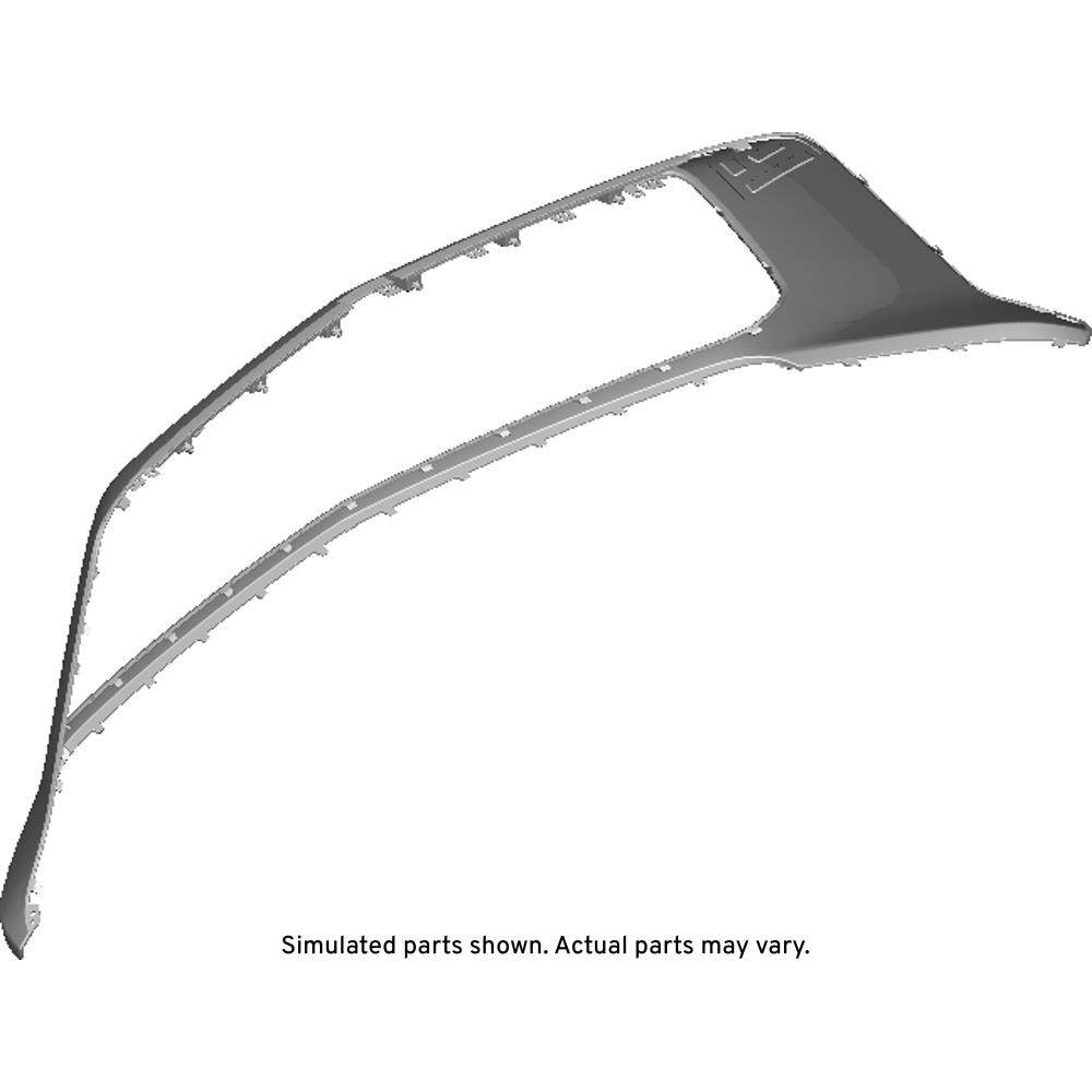 JMSページ GM Genuine Parts Primed Front Bumper Upper Fascia | 26466506