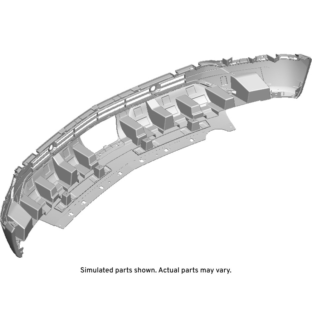 GM Genuine Parts Front Bumper Lower Fascia