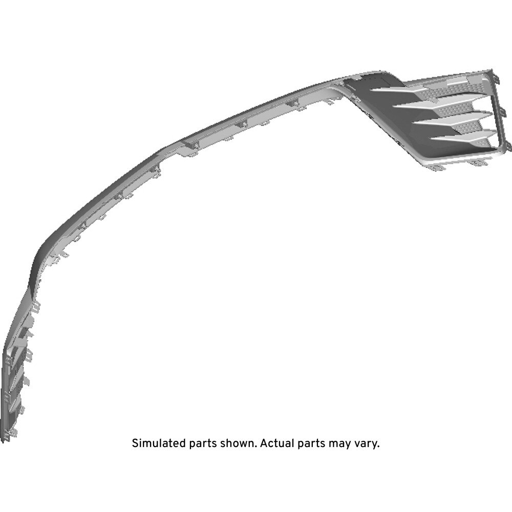 GM Genuine Parts Front Bumper Upper Fascia