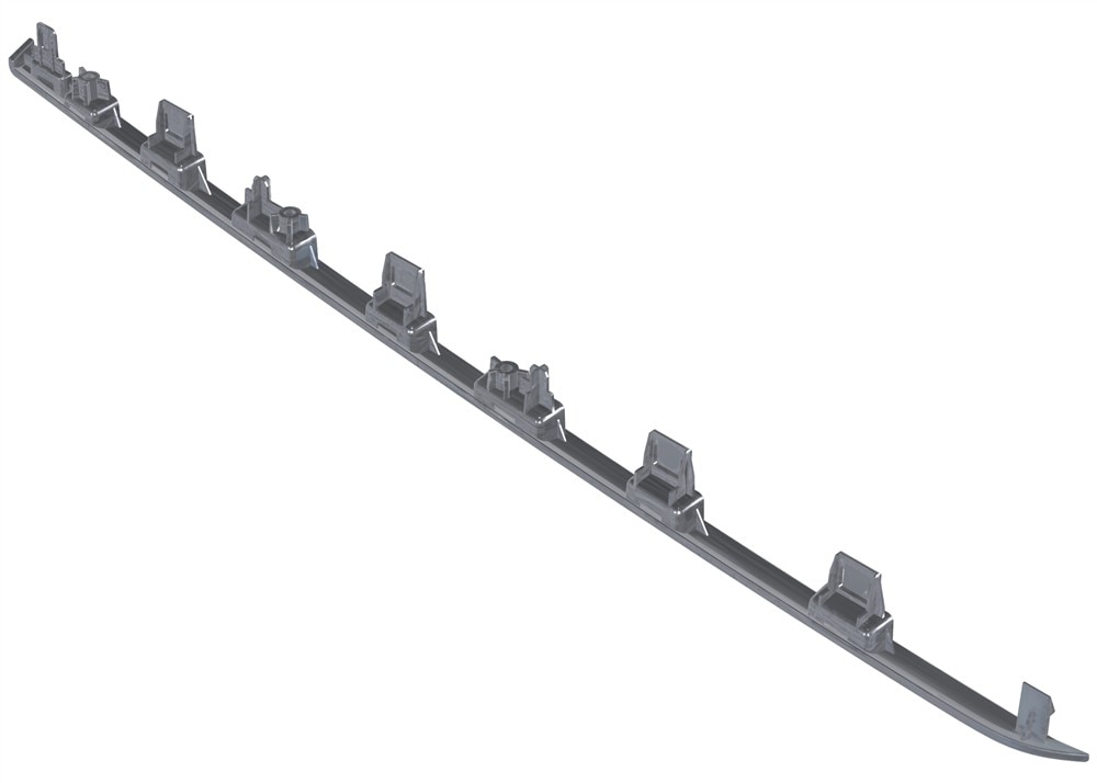 GM Genuine Parts Canary Gold Rear Passenger Side Door Trim Panel Applique