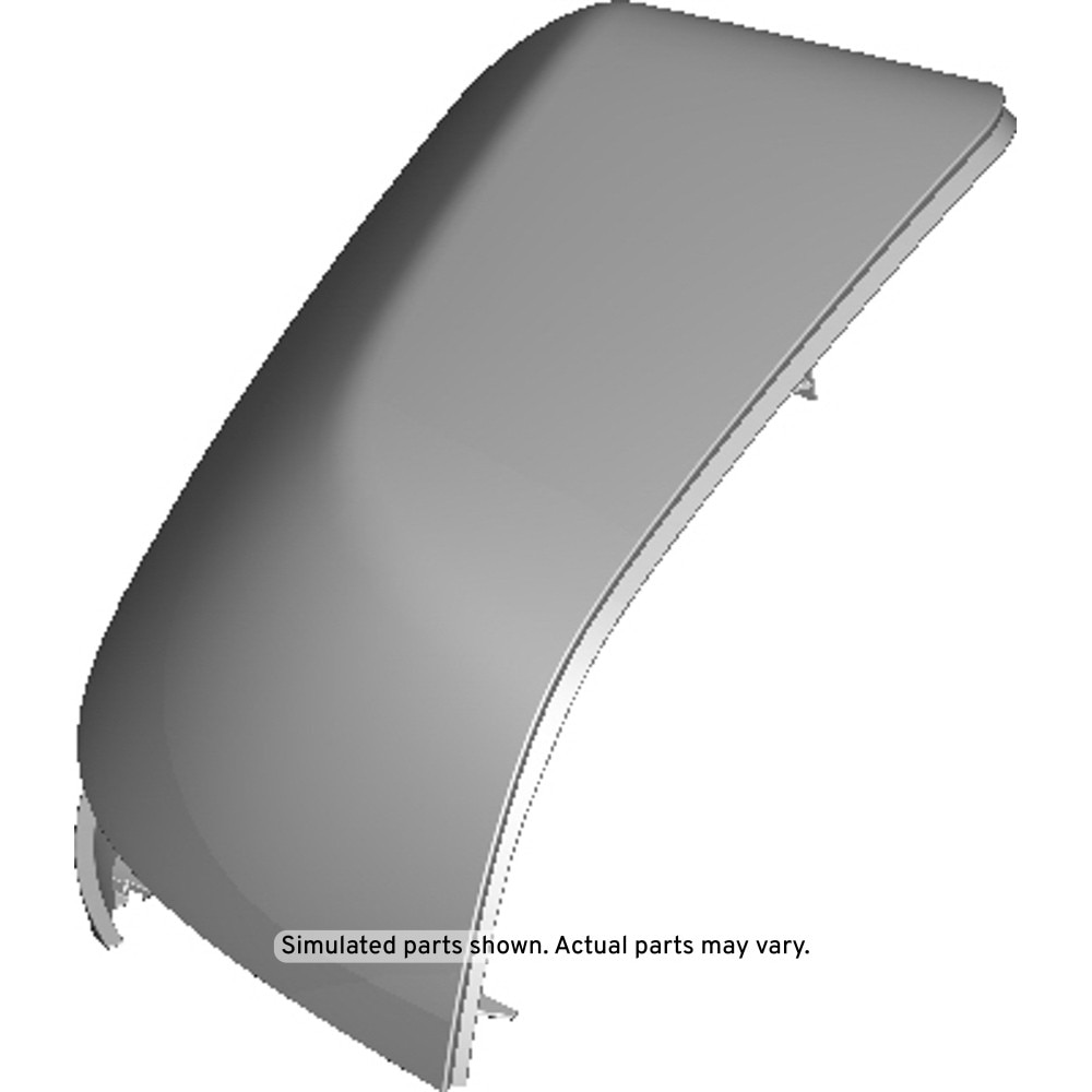 GM Genuine Parts Primed Driver Side Door Mirror Housing Upper Cover