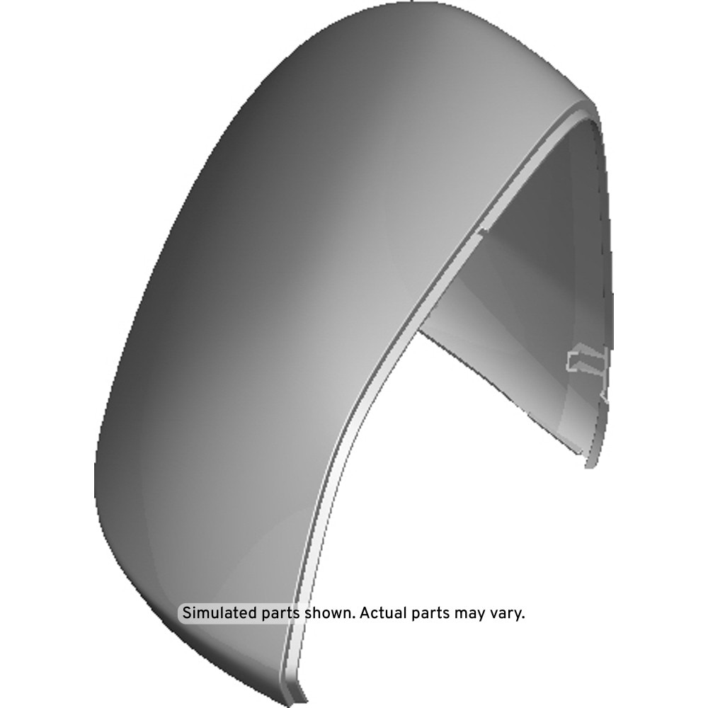 GM Genuine Parts Primed Driver Side Door Mirror Housing Upper Cover
