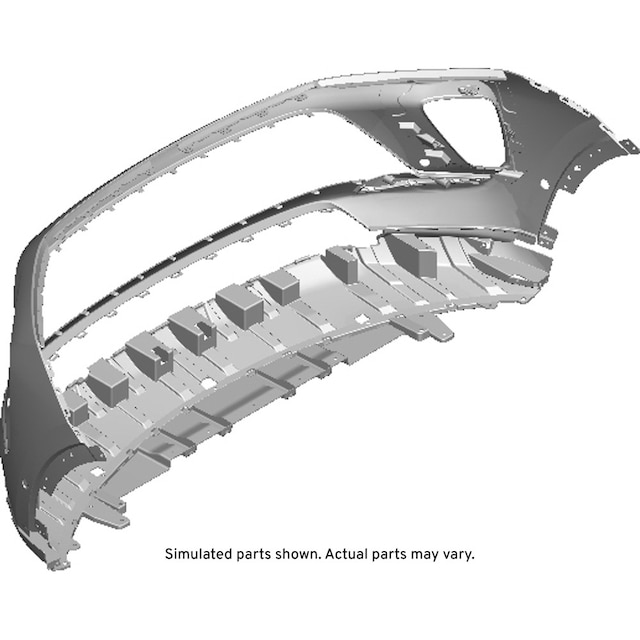 GM Genuine Parts Front Bumper Upper Fascia