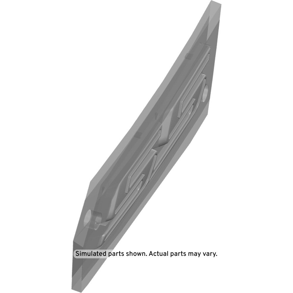 GM Genuine Parts Liftgate Trim Level North America Plate