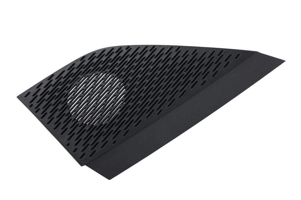 GM Genuine Parts Backen Black Radio Front Passenger Side Speaker Grille