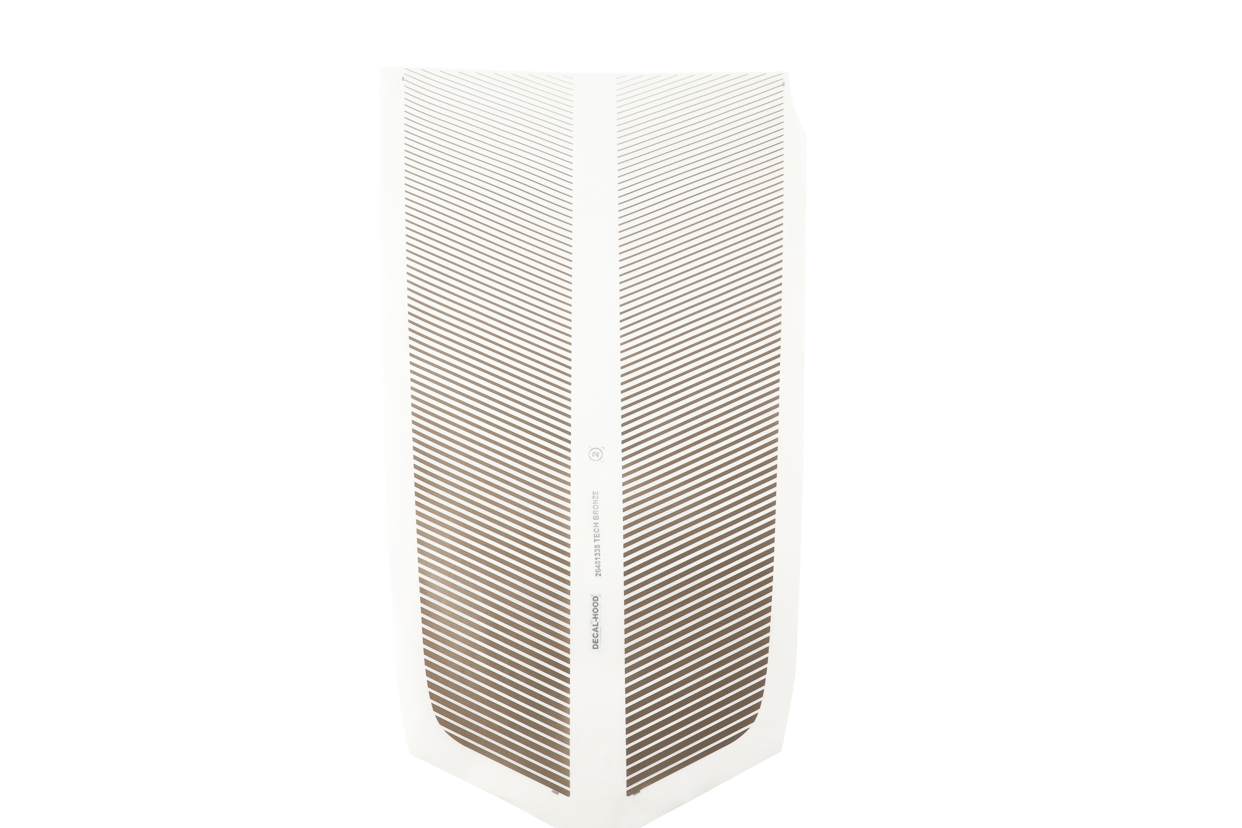 Hood Dual Stripe Decal Package in Bronze Vinyl
