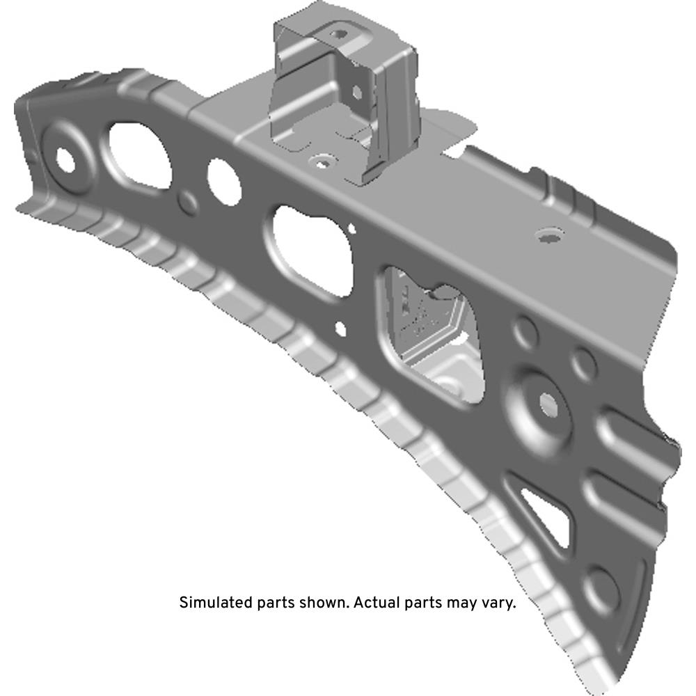GM Genuine Parts Front Compartment Upper Driver Side Rail