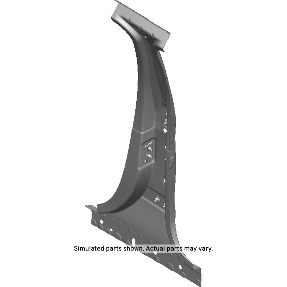GM Genuine Parts Passenger Side Center Pillar Outer Panel Reinforcement