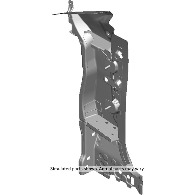 GM Genuine Parts Passenger Side Body Hinge Pillar Outer Panel Reinforcement