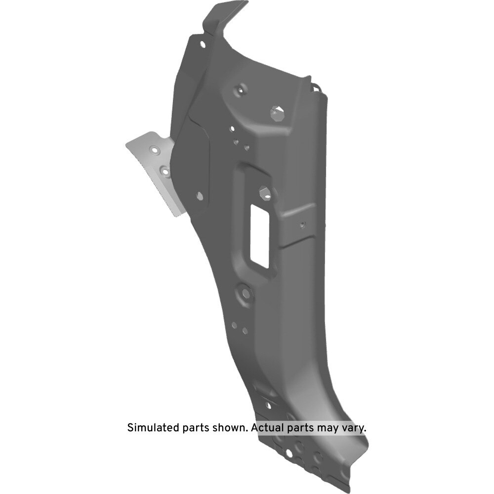 GM Genuine Parts Driver Side Body Hinge Pillar Outer Panel Reinforcement