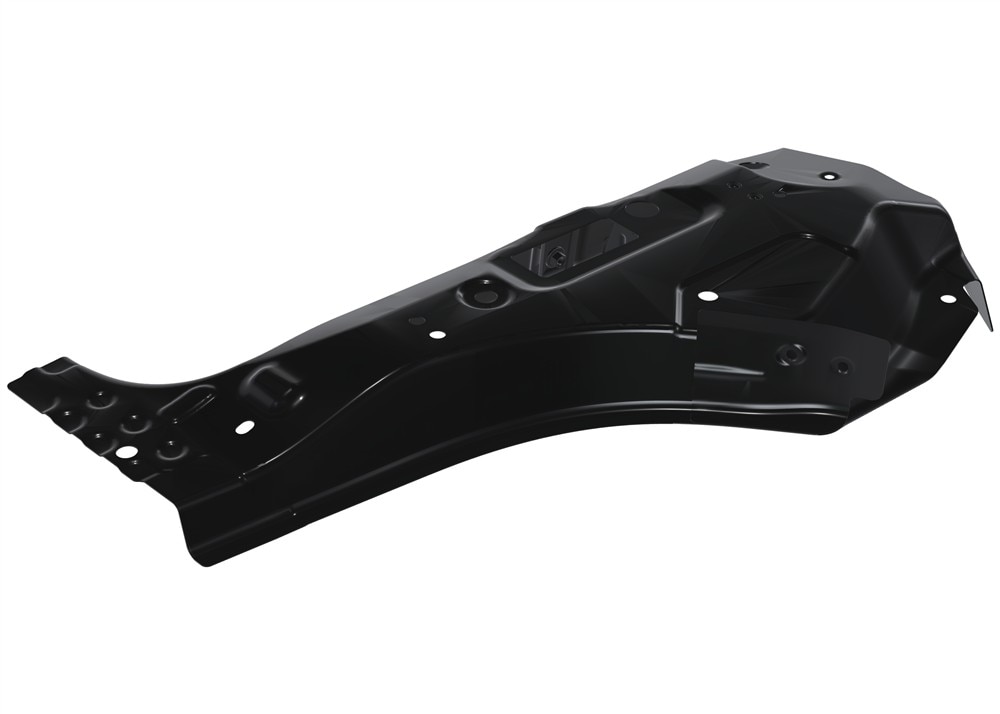 GM Genuine Parts Passenger Side Body Hinge Pillar Outer Panel Reinforcement