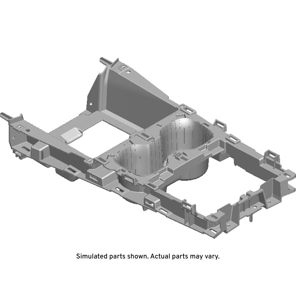 GM Genuine Parts Front Floor Console Compartment Front Trim Panel