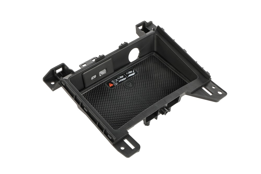 GM Genuine Parts Jet Black Front Floor Console Front Compartment