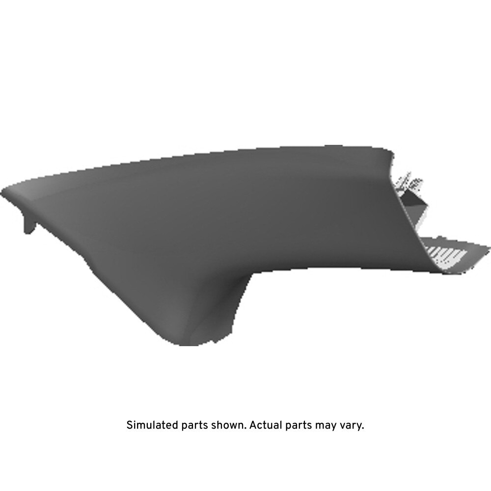 GM Genuine Parts Backen Black Passenger Side Windshield Garnish Molding