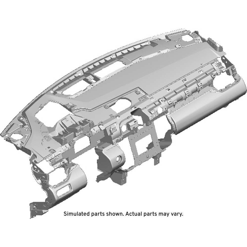 GM Genuine Parts Very Dark Atmosphere Instrument Panel